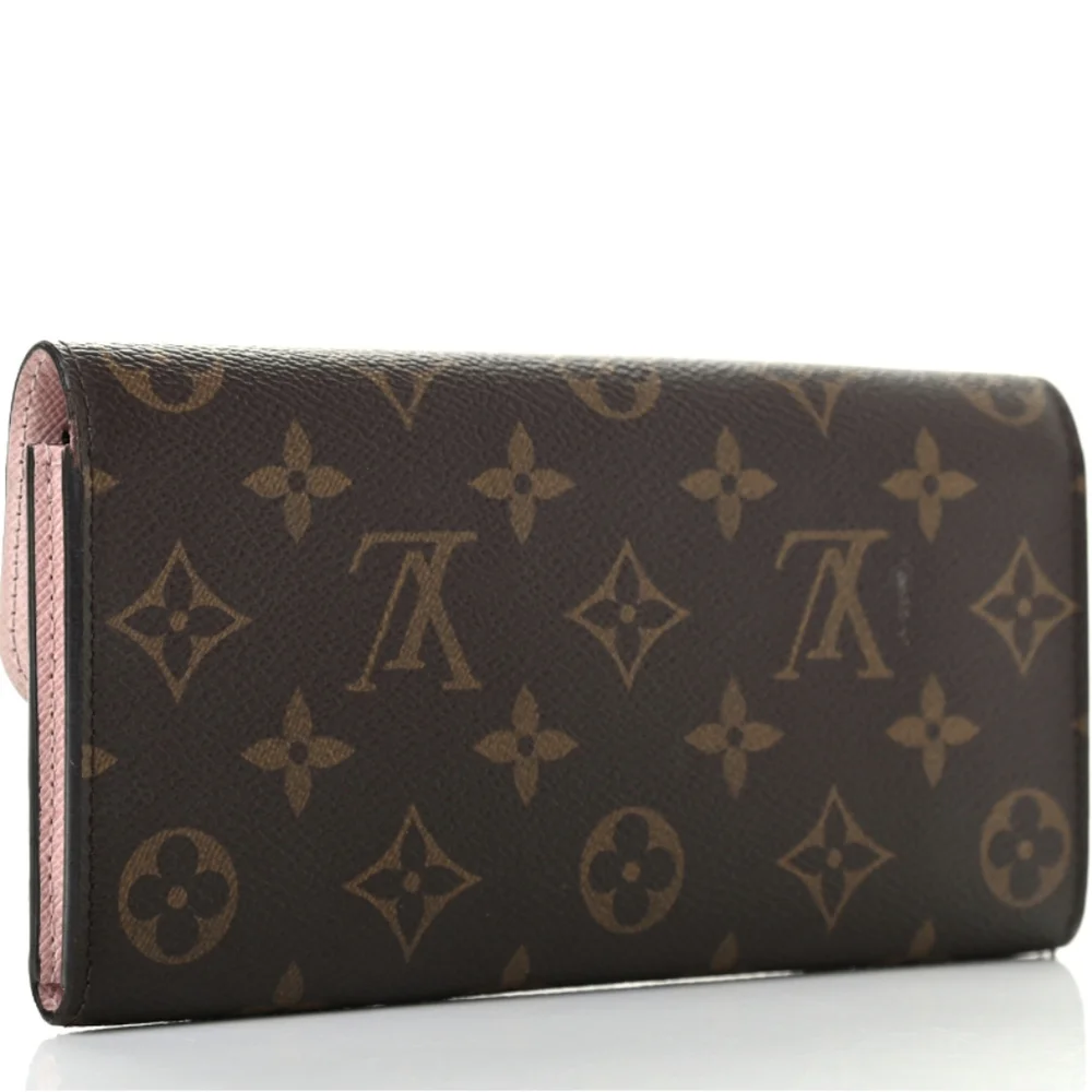 🎉LOUIS VUITTON Monogram Rose Ballerine Emilie Wallet! Comes with dust bag!💓